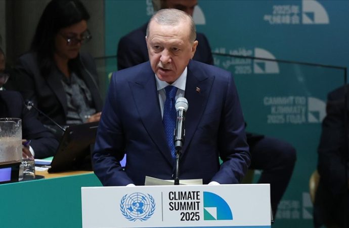 Erdoğan iklim zirvesinde: Hedefimiz net sıfır emisyon
