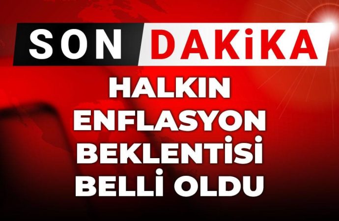 Halkın enflasyon beklentisi yüzde 53 oldu