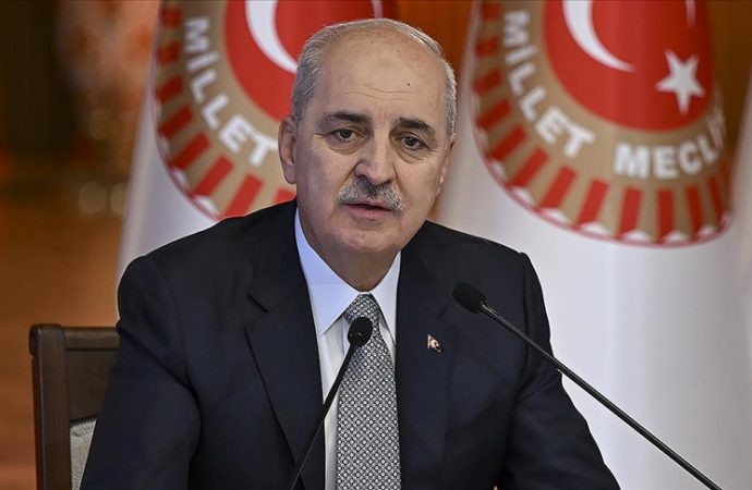 TBMM Başkanı Kurtulmuş, Barrack’a cevap verdi: Türkiye’de meşruiyetin kaynağı millet iradesi
