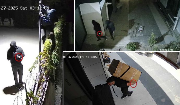 Ankara’da bir gün önce eşya taşıdığı villadan çelik kasa çaldı!