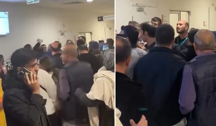 Acil serviste sıra kavgası: Polis ayırdı
