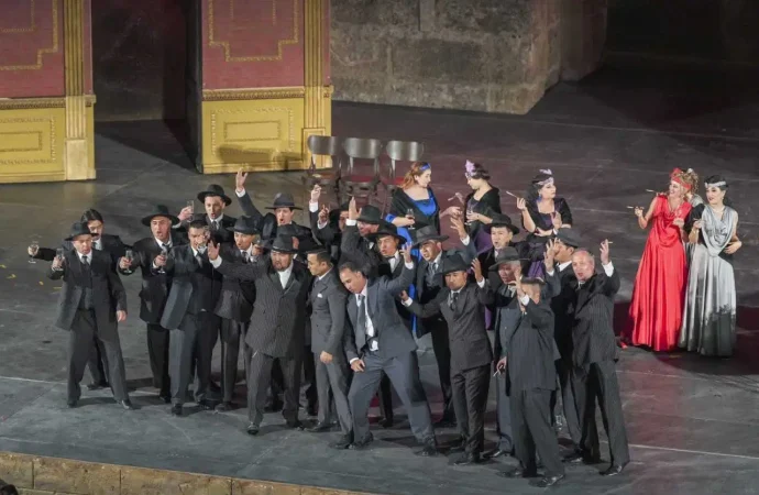 Aspendos Opera ve Bale Festivali ‘La Traviata’ operası ile sona erdi