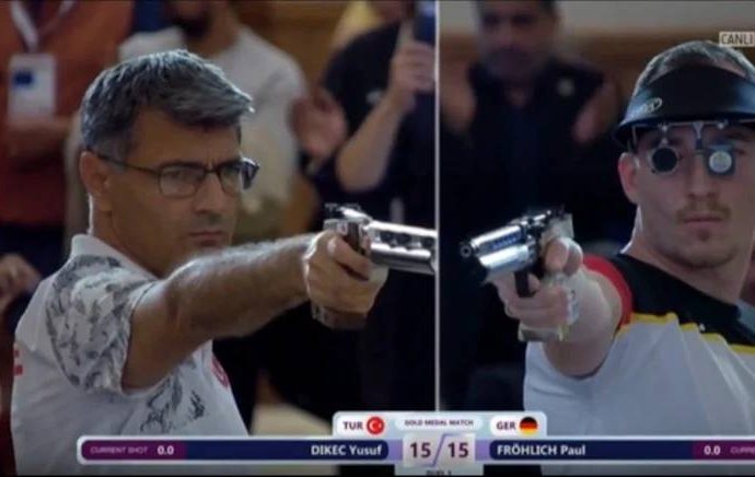Yusuf Dikeç yine ekipmansız yarıştı, Mustafa İnan’la birlikte altın madalya aldı
