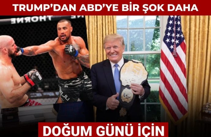 Trump doğum günü için Beyaz Saray’da dövüş düzenleyecek