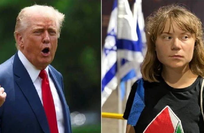 Trump’tan Greta Thunberg’e: Baş belası, öfke sorunu var