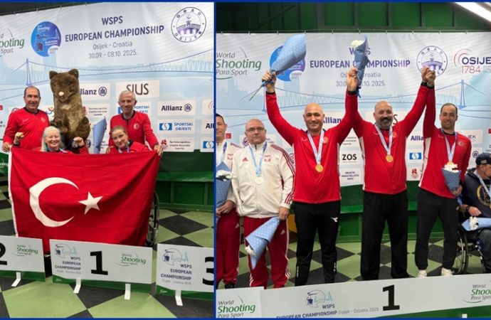 Para atıcılar son gün üç madalya kazandı