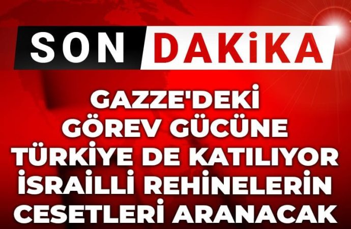 İddia: Gazze’deki görev gücüne Türkiye de katılacak