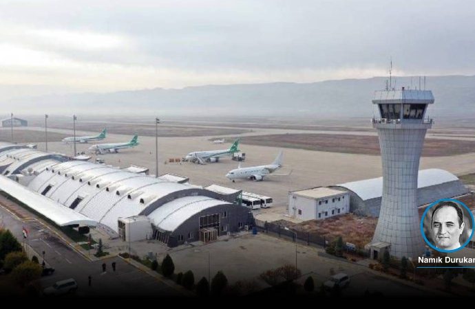 Süleymaniye’ye uçuş yasağı kaldırıldı