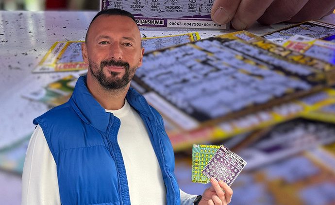 300 liraya oynadığı oyunla 24 milyonluk ikramiye kazandı