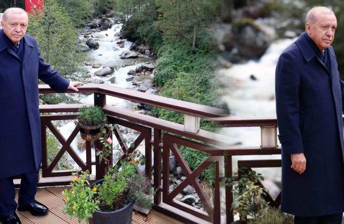 Erdoğan ‘memleket’te