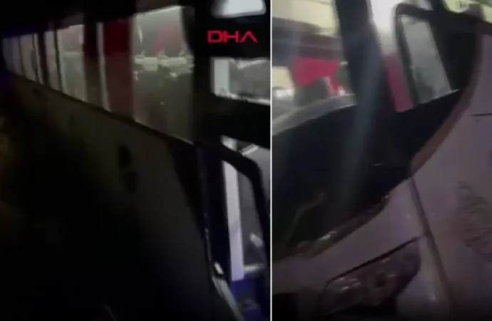 Şoför molada yemekten zehirlendi, yolda otobüsü devirdi