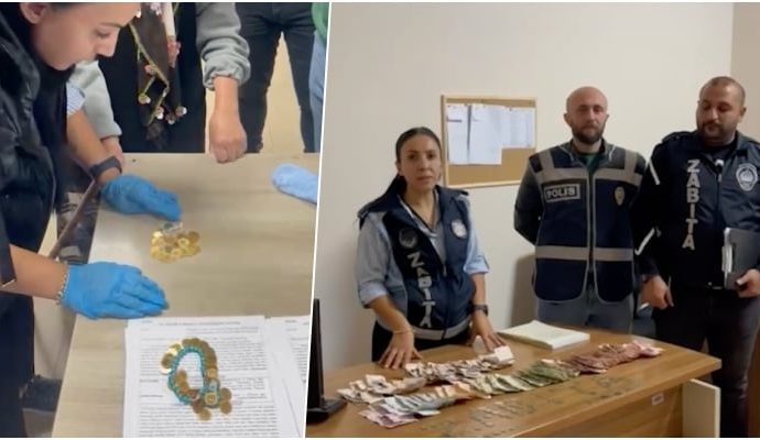 Dilencinin üstünden 67 çeyrek altın çıktı