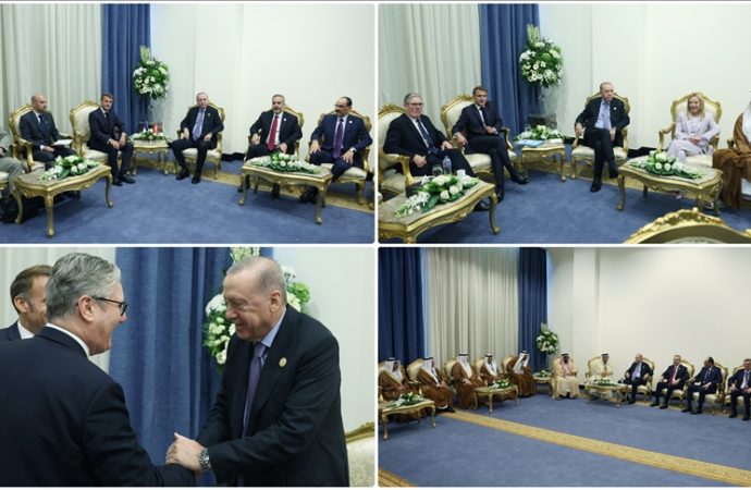 Cumhurbaşkanı Erdoğan’dan “Barış için Şarm El-Şeyh Zirvesi” kapsamında diplomasi trafiği