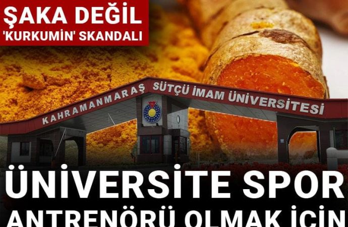 Kişiye özel bir ilan daha: “Kurkumin takviyesi konusunda çalışmış olmak’