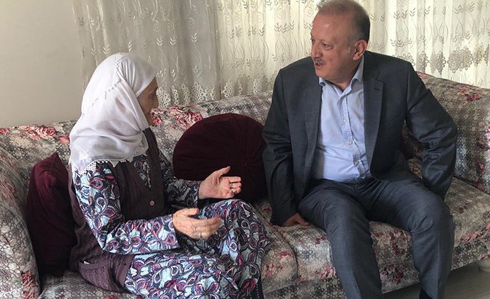 İki padişah gördü, 107’nci yaşını kaymakam kutladı