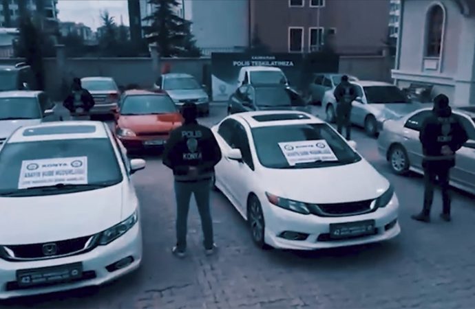‘Change araç’ operasyonu: 35 kişi gözaltında