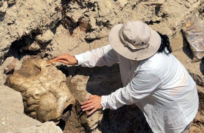 Bathonea Antik Kenti’nin zeytinyağı atölyesi bulundu