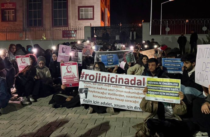 Van’da Rojin Kabaiş eylemi 5’inci gününde: ‘Otopside rektörün ne işi var?’
