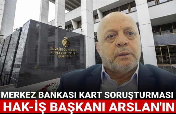 ‘Kart ihalesi’ soruşturması: HAK-İŞ Başkanı Mahmut Arslan’ın oğlu da tutuklandı
