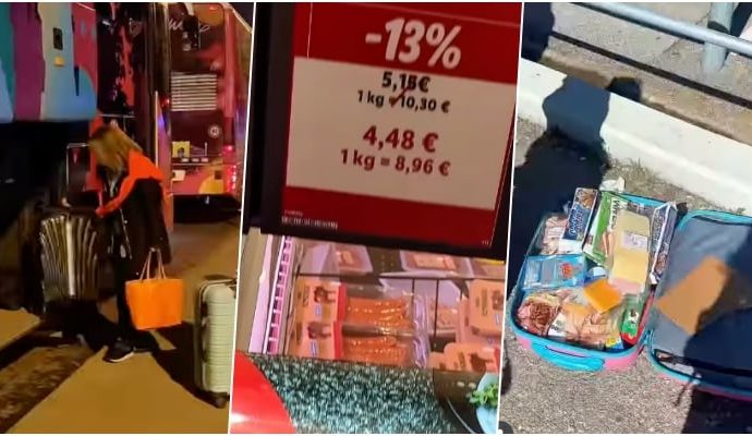 Yunanistan’a süpermarket turları başladı: Boş valizlerle alışverişe gidiyorlar