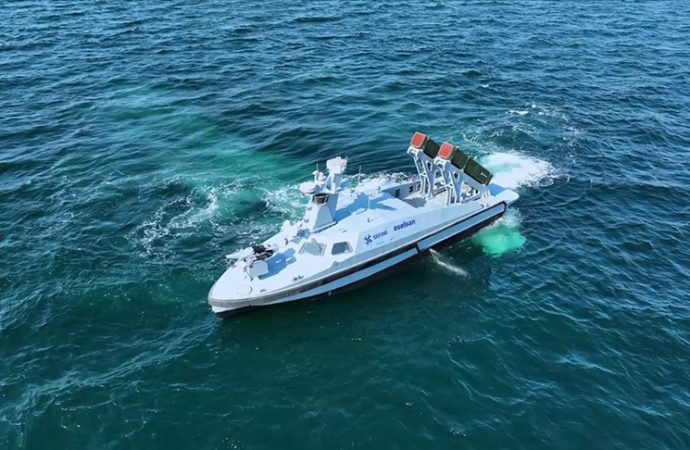 İnsansız deniz aracı MARLİN mayın savaşı tatbikatına katıldı