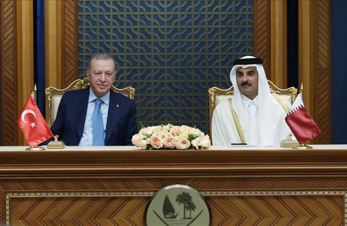 Katar’la ortak bildiri ve anlaşmalar imzalandı