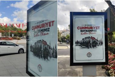 Valilik “Cumhuriyet” yazamadı: Tepki gelince afişler toplatıldı