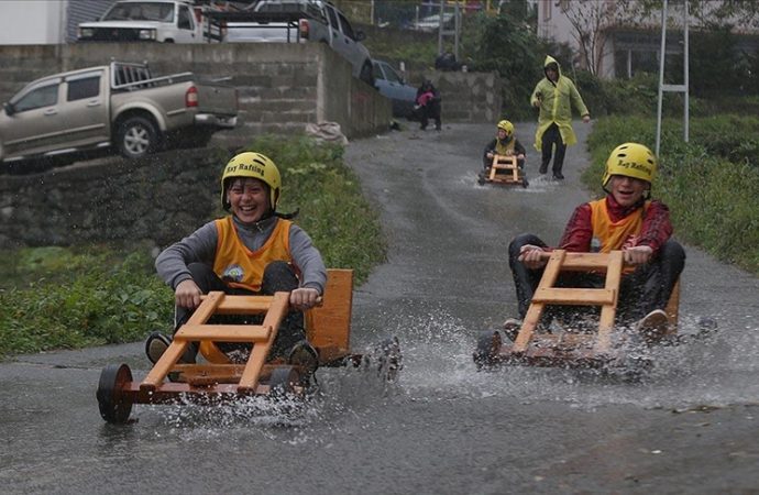 Rize’nin çok eğlenceli “Laz Ralli”si