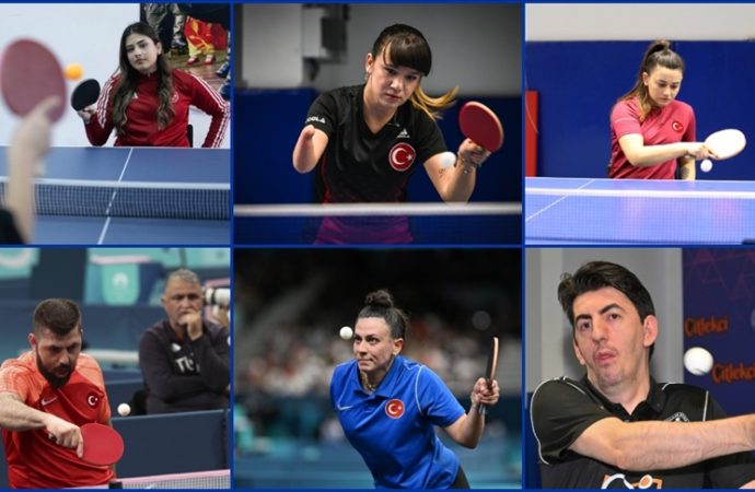 Para masa tenisçilerden Fransa’da 1’i altın 5 madalya