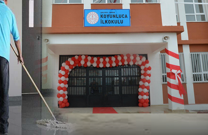 Okul görevlisi öğrencinin gözünde sigara söndürdü