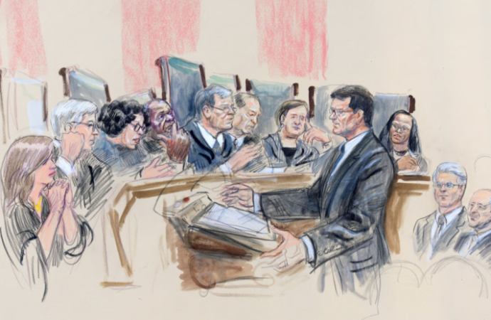 Amerikan Yüksek Mahkemesi’nde kuvvetler ayrılığı hakkında çok sahici bir tartışma