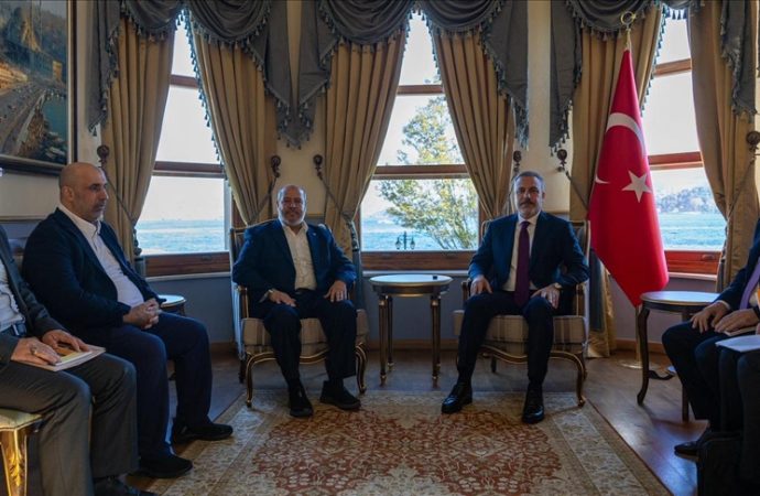 Hamas İstanbul’a geldi, Fidan’la görüştü