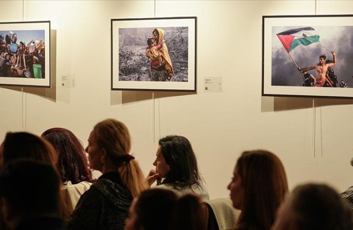 “Sessiz Lens” sergisi, Gazze’deki soykırımı gözler önüne seriyor
