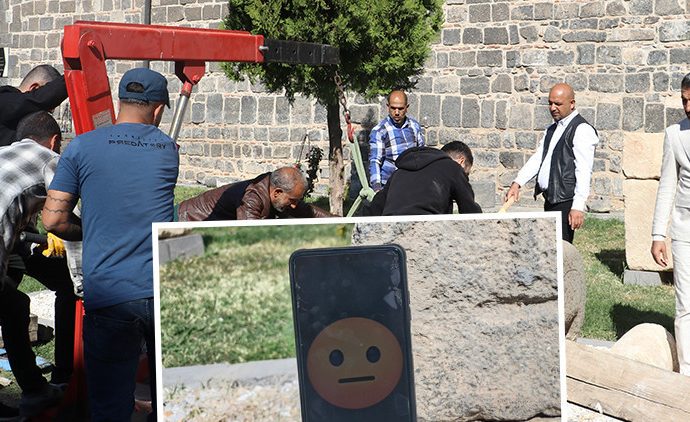 Dünyanın ilk emojili asker mezar taşı