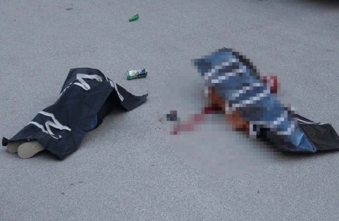 Sokakta dehşet: Kovaladığı kadını öldürüp intihar etti