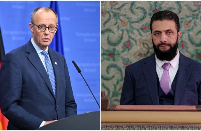 Şara’ya bir davet de Almanya Başbakanından