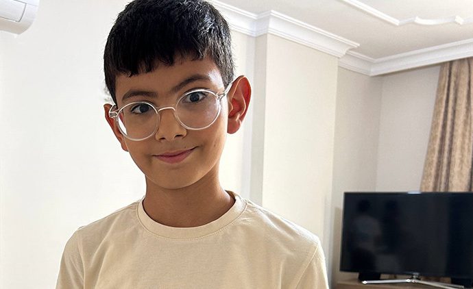 11 yaşındaki Ümit Amerikan üniversitesinden eğitim daveti aldı