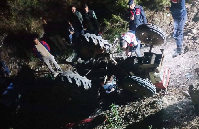 Kayıp çift iki gündür aranıyordu: Traktörün altında kalıp ölmüşler