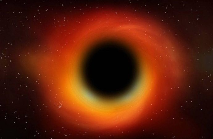 Adı kara delik ama bir parladı pir parladı