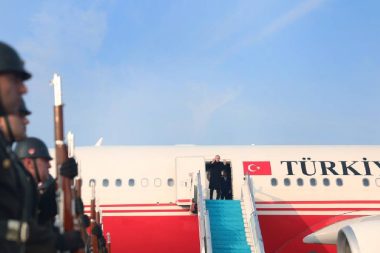 Cumhurbaşkanı Erdoğan, Azerbaycan’a gitti