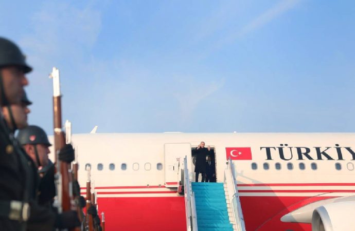 Cumhurbaşkanı Erdoğan, Azerbaycan’a gitti
