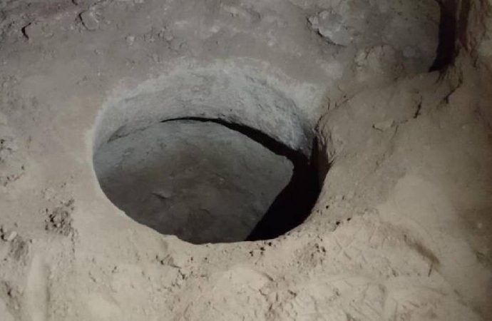 Kaçak kazıda yeraltı şehri çıktı