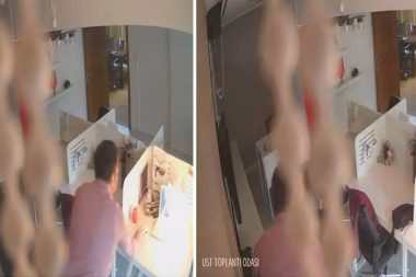 Dizüstü bilgisayarı bomba gibi patladı