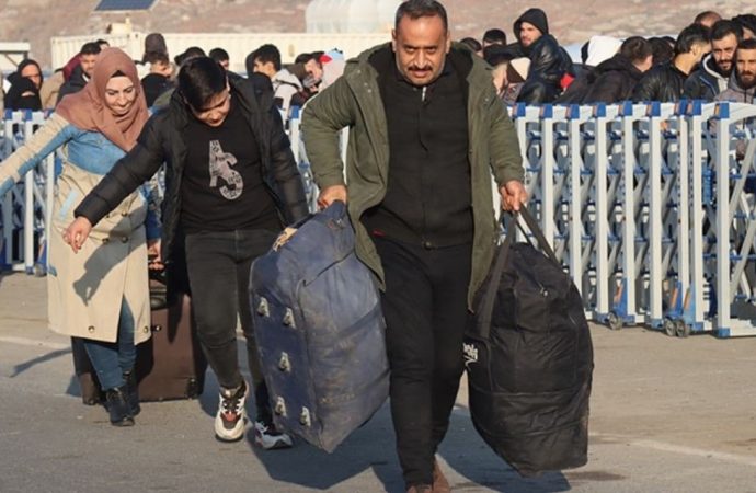 Suriye’ye geri dönenlerin sayısı bir milyon 290 bin