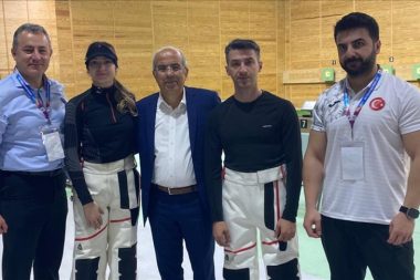 Damla Köse ile Mert Nalbant atıcılıkta dünya 3’üncüsü