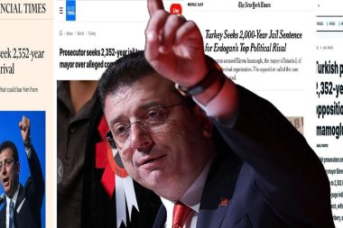 İmamoğlu iddianamesi dünya basınında: ‘Erdoğan’ın en büyük siyasi rakibi’