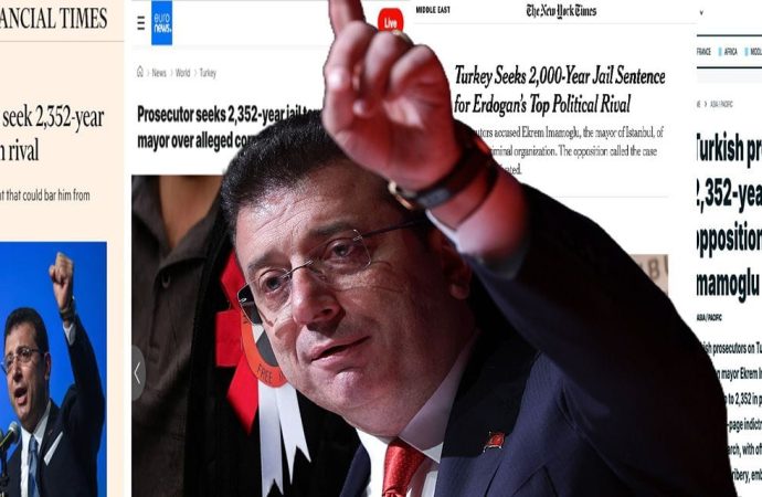İmamoğlu iddianamesi dünya basınında: ‘Erdoğan’ın en büyük siyasi rakibi’