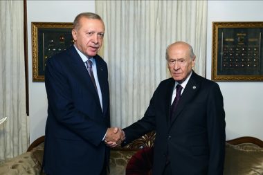 Erdoğan-Bahçeli görüştü