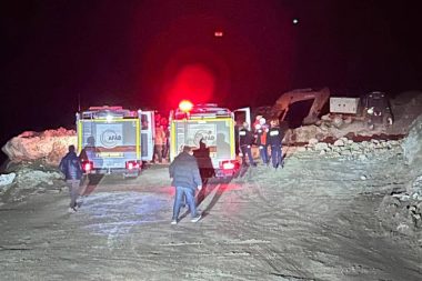 Maden ocağında göçük: Şantiye müdürü için çalışma başlatıldı