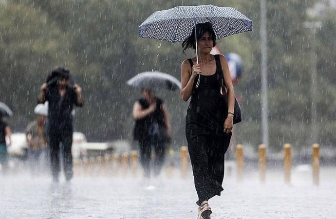 Meteoroloji’den sağanak, sıcaklık ve kuvvetli rüzgar uyarısı
